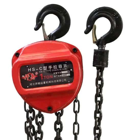三角形起重葫芦 1t4M手拉葫芦可定制手动葫芦倒链吊葫芦